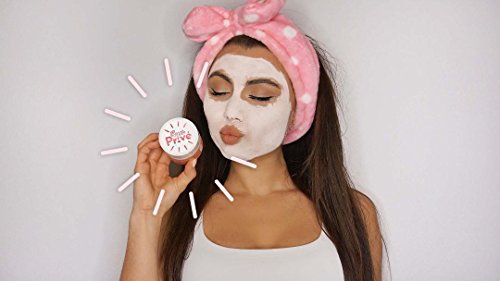 Mascarilla de arcilla rosa de Sun Prive; purifica de la piel, tonifica y refina, para recuperación de acné, elimina punto negros, efecto purificador; fórmula australiana