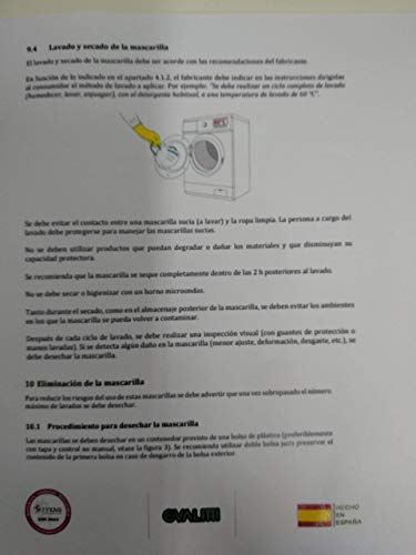 Mascarilla Lavable Reutilizable Azul con Bandera