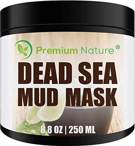 Mascarilla Negra De Barro Del Mar Muerto - Premium Nature Máscara Anti Espinillas Y Arcilla De Espinillas Contra Puntos Negros Y Piel Manchada Máscaras De Belleza Para Rostro Cuerpo Máscaras Faciales