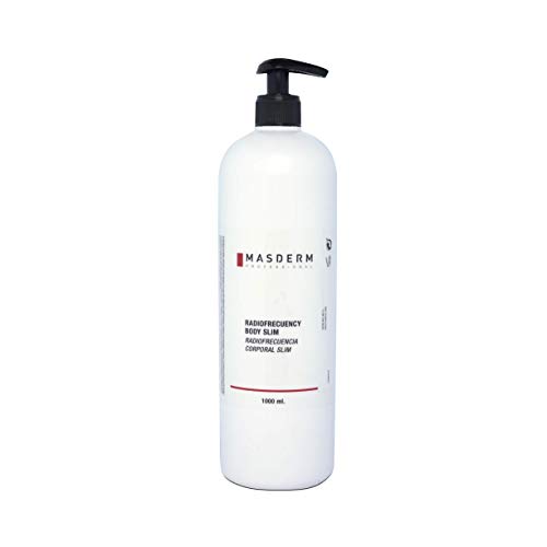 MASDERM | Crema Corporal Radiofrecuencia Anticelulitis | Fluido Radiofrecuencia | Crema fluida anticelulitis | Ginseng, Cafeína, Espirulina/Uso profesional o externo | 1000ml