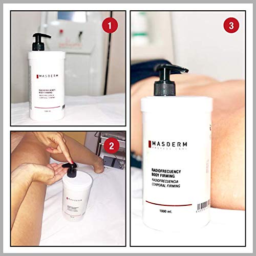 MASDERM | Crema Corporal Radiofrecuencia Reafirmante | Profesional | Mujer | 1000gr