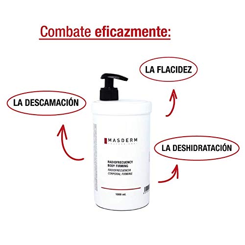 MASDERM | Crema Corporal Radiofrecuencia Reafirmante | Profesional | Mujer | 1000gr