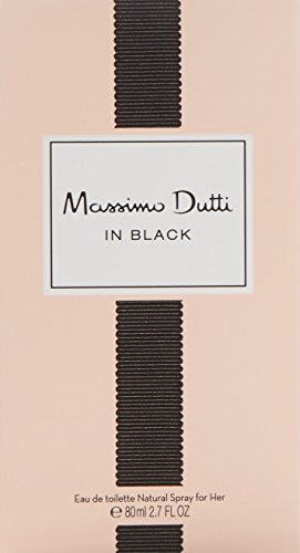 Massimo Dutti In Black,  Colonia mujer - 80 ml