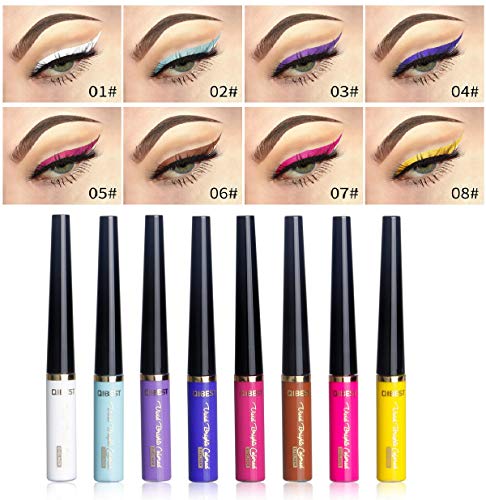 matte eyeliner (Colored 16 Pcs)