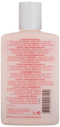 Mavala Crystal Quitaesmalte de Uñas sin Acetona | Elimina el esmalte de Uñas de Forma Rápida y Eficaz Quitaesmalte Ecológico Sin Olor, 100 ml