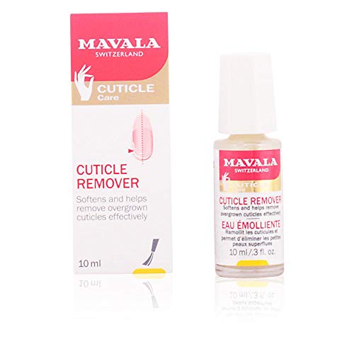 Mavala Quita Cutículas Tratamiento para las Uñas que Suaviza y Ayuda a Retirar las Cutículas Crecidas, 10 ml