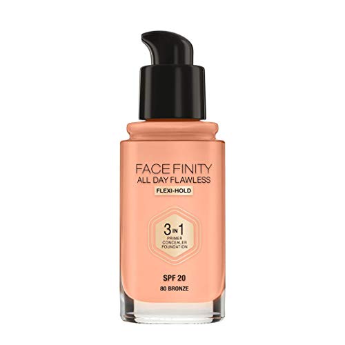 Max Factor 56124 Face Finity 3 in 1 Base de Maquillaje, SPF20 - 30 ml