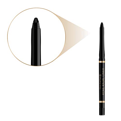 Max Factor, Delineador de ojos (Tono: 001 Black, Gama Negros) - 5 gr.