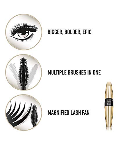 Max Factor Epic False Lash Effect Mascara Waterproof, 13.1 ml