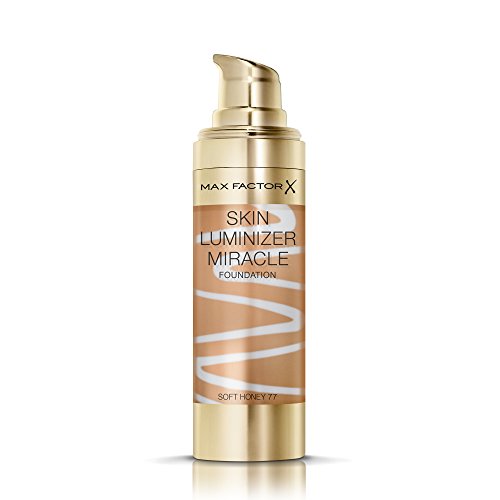Max Factor Miracle Skin Luminizer Foundation 77-Soft Honey - 1 Unidad