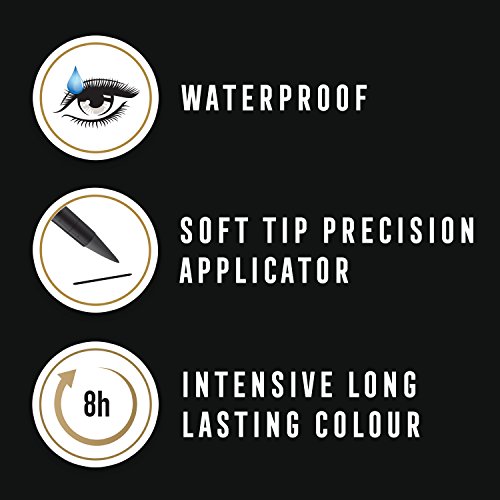 Max Factor Xpert Eyeliner waterproof Lápiz de Ojos Tono 01 deep black - 13 gr