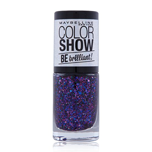 Maybelline Color Show Be Brillant 421 Purple Dazzle 7ml Púrpura esmalte de uñas - Esmaltes de uñas (Púrpura, Purple Dazzle, Francia, 1 pieza(s), 7 ml, 25 mm)