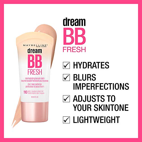 Maybelline Dream Fresh BB Cream (8 in 1 Skin Perfector) aus USA (Light-Medium)