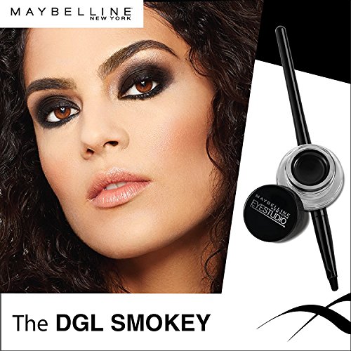 MAYBELLINE - Eye Studio Lasting Drama Gel Eyeliner 950 Blackest Black - 0.106 oz. (3 g)