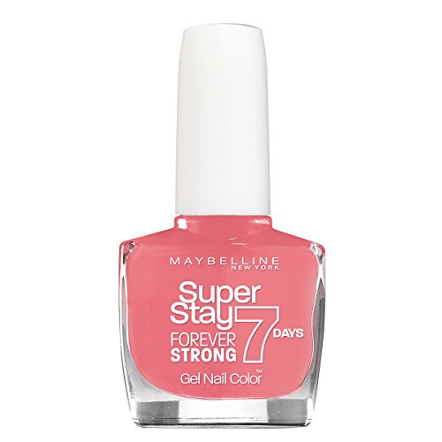 Maybelline New York B 25.343 Súper Stay 7 Días esmalte de uñas, 1er Pack, Flamingo Pink (1 x 0:01 l)