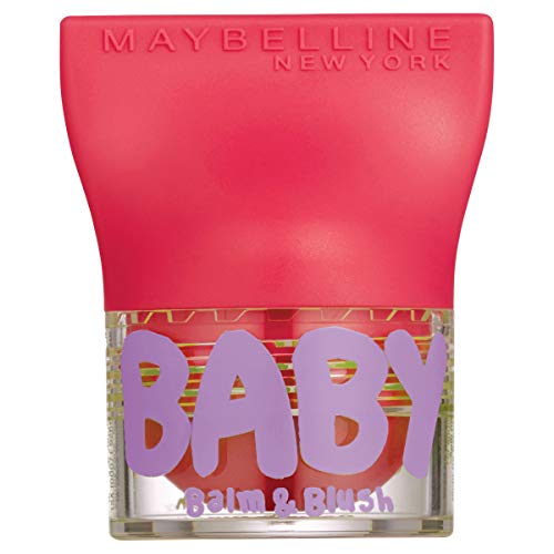 Maybelline New York Baby Lips Balm&Blush Balsamo Labbra e Blush, Juicy Rose 3, pack de 2 unidades