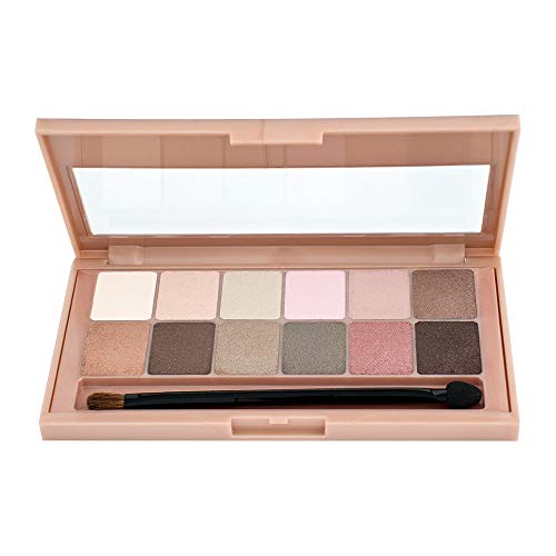 Maybelline New York Blushed Nudes Paleta de Sombras de Ojos, Tono: 01 - 73 g