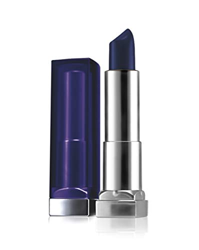 Maybelline New York - Color Sensational, Pintalabios Mate Hidratante, Tono 892 Midnight Blue