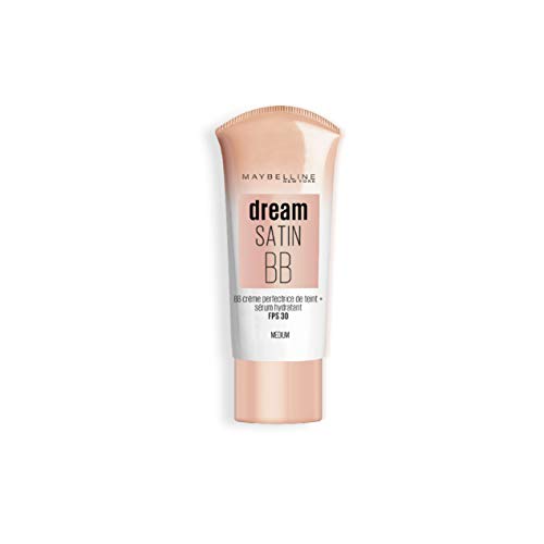 Maybelline New York Dream SATIN BB Cream - crema de perfusión para la tez - light medium , FPS 30