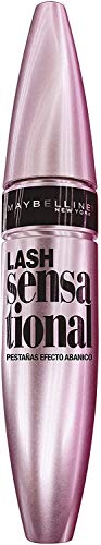 Maybelline New York Lash Sensational Máscara de Pestañas, Tono 01 Negro - 9,5 ml