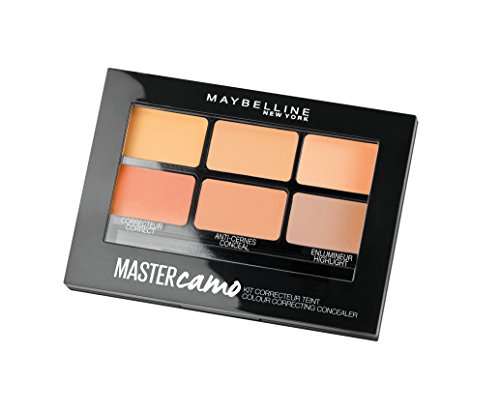 Maybelline New York Master Camo - Kit corrector para tono de piel medio 02, 6,5 g