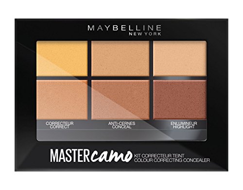 Maybelline New York Master Camo - Kit corrector para tono de piel medio 02, 6,5 g
