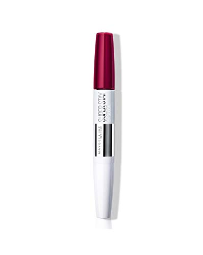 Maybelline New York - Superstay 24H, Pintalabios Mate de Larga Duración, Tono 830 Rich Ruby