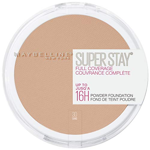 Maybelline New York - Superstay 24H, Polvo Compacto Matificante, Tono: nº30 Sand - 9 ml