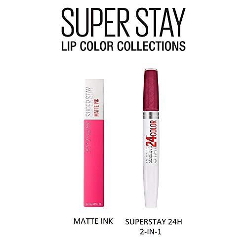 Maybelline New York Superstay Matte Ink Pintalabios Mate Larga Duración Tono 165 Succes 21 g