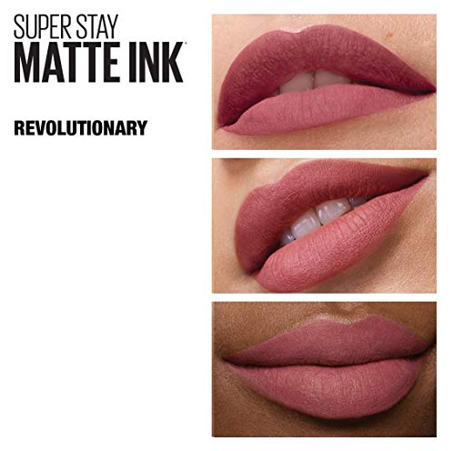 Maybelline New York - Superstay Matte Ink Pintalabios tono 180 Revolutionary, rosa