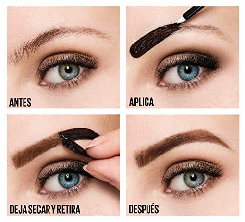 Maybelline New York - Tattoo Brow Tinte de Cejas Larga Duración, Tono 02 Castaño - 4,6 g