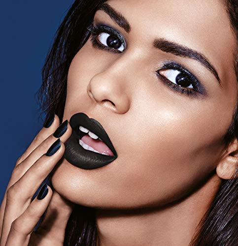 Maybelline Pintalabios Mate Color Sensational Bolds 888 Pitch Black, Negro