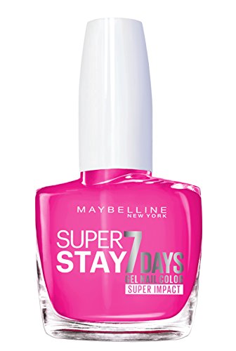 Maybelline Superstay Laca de uñas que dura 7 días, super impacto, color 885 rosa 49 G