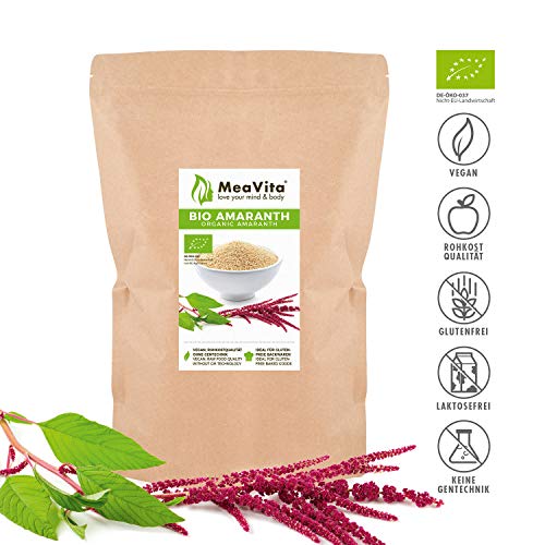 Meavita Amaranto Orgánico Meavita, 1 Paquete (1 X 1000G) 1000 g