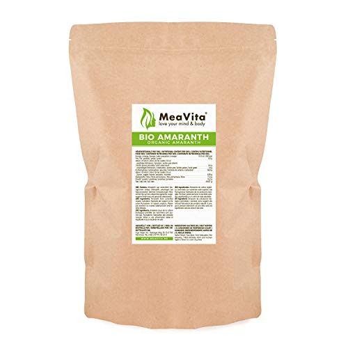 Meavita Amaranto Orgánico Meavita, 1 Paquete (1 X 1000G) 1000 g