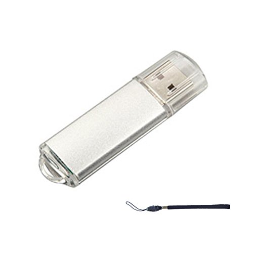 Memoria flash USB AnloterTM, 10 unidades, de metal, USB 2.0, lápiz de memoria, pen drive (32.0 GB)