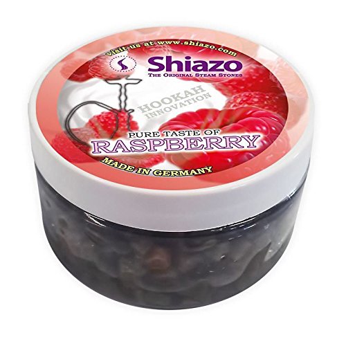 MERITON Piedras de vapor de Shiazo Paquete mixto de piedras de Steam de Shisha, 6 variedades de gránulos de piedra de tubería de agua Sustituto de tabaco sin nicotina