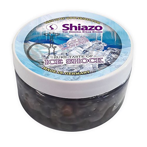MERITON Piedras de vapor de Shiazo Paquete mixto de piedras de Steam de Shisha, 6 variedades de gránulos de piedra de tubería de agua Sustituto de tabaco sin nicotina