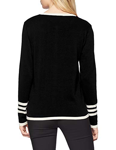 Mexx, Rebeca para Mujer, Negro (Black/Marshmallow 300140), Small