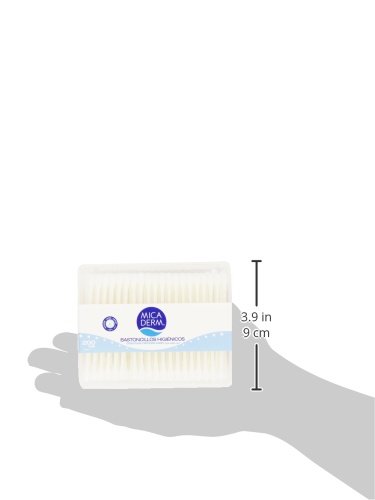 Mica Derm - Bastoncillos higiénicos - Algodón - 200 unidades