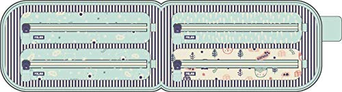 Milan Kit 4 Estuches con Contenido Berrywood Estuches, 22 cm, Verde