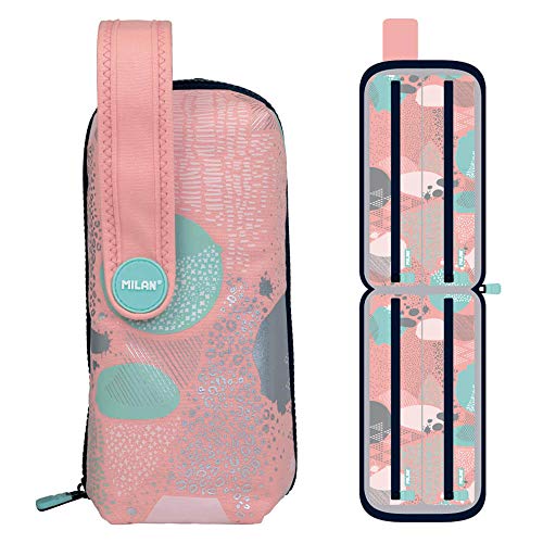 MILAN Kit 4 Estuches con Contenido Silver V Rosa