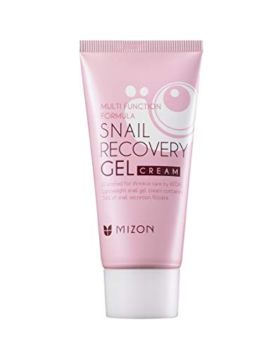 [Mizon] Crema-Gel de Recuperación con Extracto de Caracol (45ml) Tratamiento antienvejecimiento, vitalización y regeneración de la piel {Snail Recovery Gel Cream}