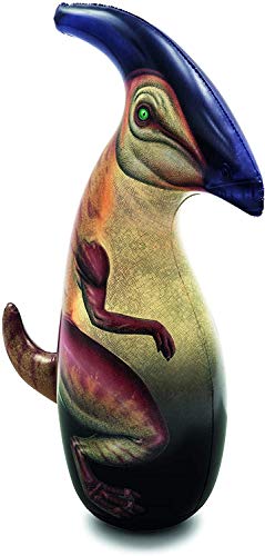 ML tentepie muñecos y Animales Hinchable tentetioso . muñeco Dinosaurio Hinchable para niños (Marron-Dinosaurio)