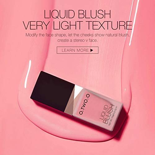 Molie 15g Colorful Blendable Liquid Blusher Colorete diario Watercolor Cheek Liquid Blusher Easy to Blush Maquillaje Acuarela Colorete para una buena tez