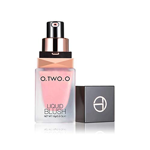 Molie 15g Colorful Blendable Liquid Blusher Colorete diario Watercolor Cheek Liquid Blusher Easy to Blush Maquillaje Acuarela Colorete para una buena tez