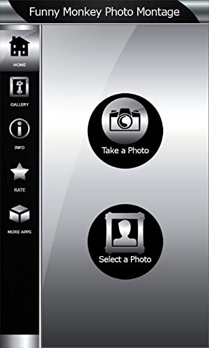 Mono divertido montaje de la foto