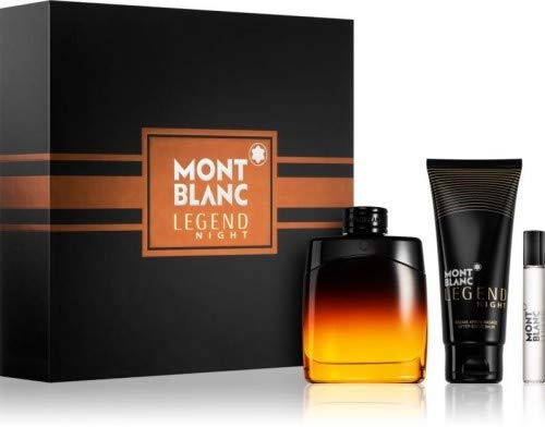 Mont blanc Montblanc Legend Night Eau Parfum 100Ml + Balsamo Despues Afeitado 100Ml + Eau Parfum 7.5Ml 200 g