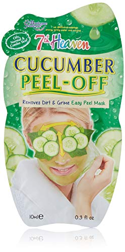 Montagne Jeunesse, Máscara de pepino Peel Off, 10 ml, paquete de 6 unidades