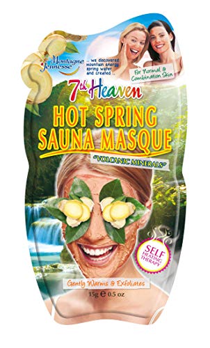 Montagne Jeunesse Mascarilla Hot Spring Sauna Tierra Volcánica y Jengibre - 15 ml